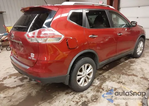 2015 Nissan Rogue Sv from USA, damaged, VIN KNMAT2MV0FP546164